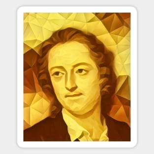 Thomas Gray Golden Portrait | Thomas Gray Artwork 9 Magnet